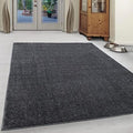 Abaseen Ata Plain Shaggy Rugs - Modern Living Room Rugs 61