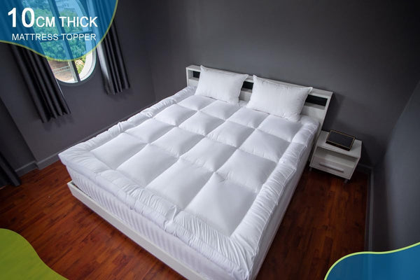Abaseen Best Thick Mattress Topper Double | Available in 4 Different Sizes