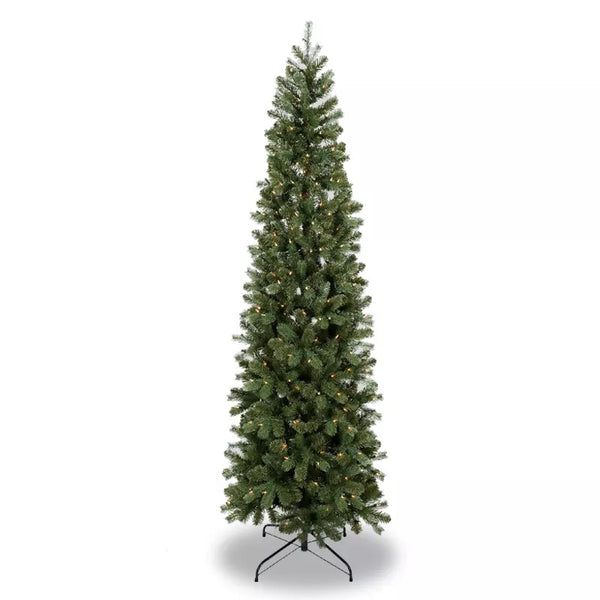 Abaseen Pre Lit Slim Christmas Trees - 6ft