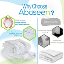 Extra Thick Mattress Toppers King Size By Abaseen Best Mattress Topper for Back Pain UK