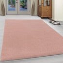 Abaseen ATA Plain Shaggy Rugs - Modern Living Room Rugs