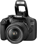 CANON EOS 2000D DSLR Cam | EF-S 18-55 mm f/3.5-5.6 III Lens