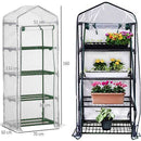 Small Portable Greenhouses - Baby Plant Grow - Transparent 4 Tiers