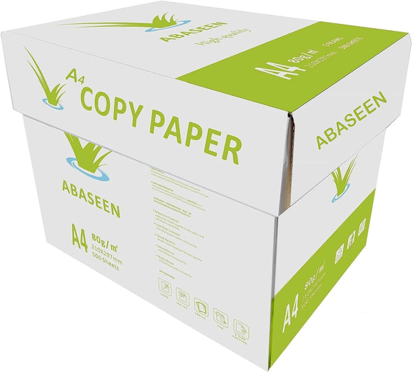 Abaseen White - A4 Printing Papers in Bulk Boxes