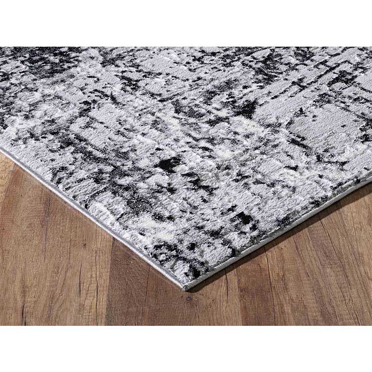 Abaseen Serenity Black Extra Large Rugs For Bedroom 14041