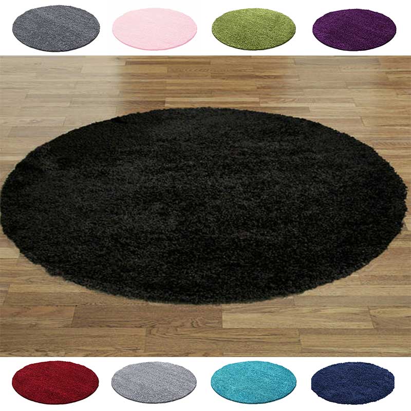 Abaseen Round Rugs Collection Living Room Circle Rugs ( 120cm Round