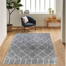 Abaseen Marrakesh Runner Black and White Long Rugs