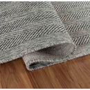 Abaseen Herringbone - Indoor / Outdoor Rugs Grey Zoom 