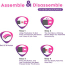 Abaseen Ajustable Hula Hoops style Assemble 