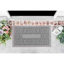 Abaseen Sky Border Jute Grey - Indoor / Outdoor Rugs