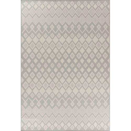 Abaseen Sky Check Grey - Indoor / Outdoor Rugs