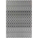 Abaseen Sky Check Grey - Indoor / Outdoor Runner Rugs Main Grey 