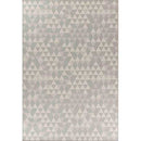 Abaseen Sky Triangle Grey Rugs - Indoor / Outdoor 3