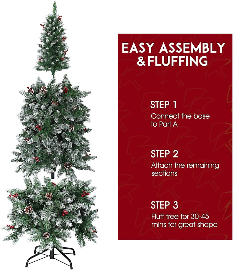 Abaseen Pre Decorated Christmas Trees 2