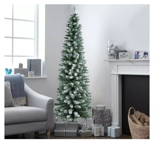 Abaseen Snow Tipped Christmas Trees - 2 Sizes