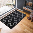 Abaseen Black Door Mat Indoor - Nonslip ( 5mm )