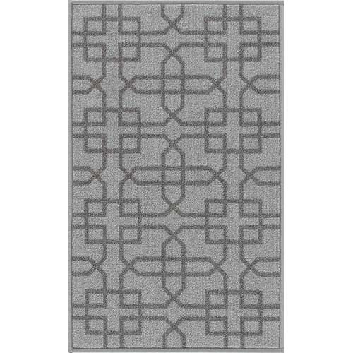 Abaseen Grey Doormat Indoor Nonslip Washable Kitchen Mat Havana Siam (5mm)