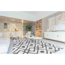 Abaseen Marrakesh Shaggy Modern Rugs UK 2451