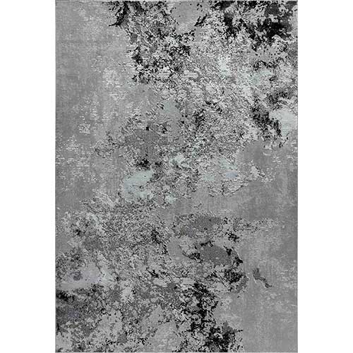 Abaseen Serenity Black And Grey Rugs For Living Room 