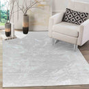 Abaseen Serenity Indoor Rugs Silver