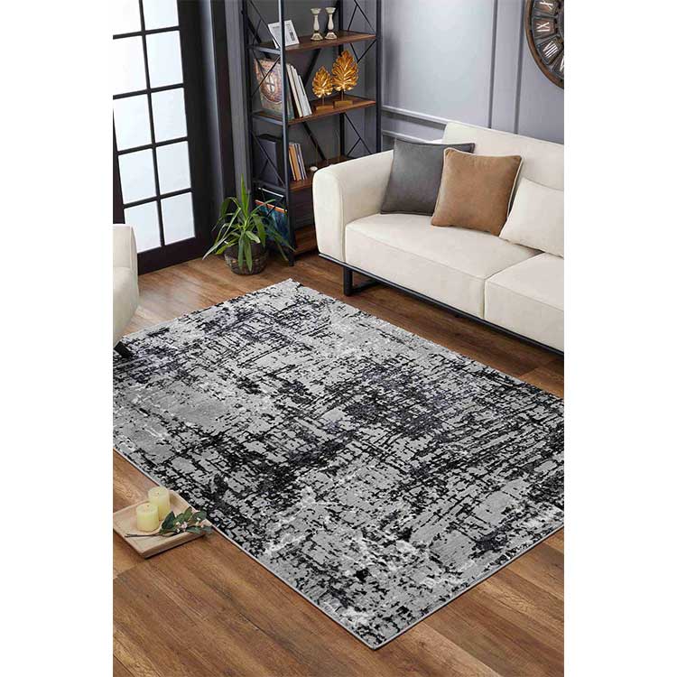 Abaseen Serenity Rugs Yellow And Black Rugs For Living Room ....