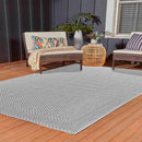 Abaseen Sky Jute Grey Bedroom Rugs .