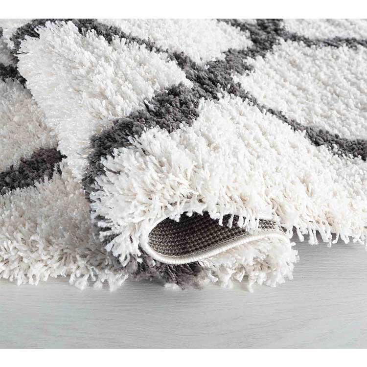 Abaseen Stylish Marrakesh Cream and Grey Rugs for Living Room6
