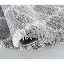 Marrakesh Large Washable Grey Trellis Hallway Runner Rugs Abaseen