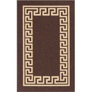 Havana Brown Indoor Kitchen Mats Gel Back Washable Abaseen