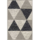 Havana Grey Doormat Indoor Washable Non-Slip Gel Back Bedside & Kitchen Mat Abaseen