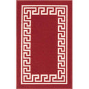 Havana Red Washable Door Mat Indoor Non-Slip Gel Backed Kitchen Dirt Trappers Abaseen