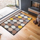 Havana Yellow Indoor Door Mats Non Slip Washable Gel Backed Kitchen Dirt Trappers Abaseen
