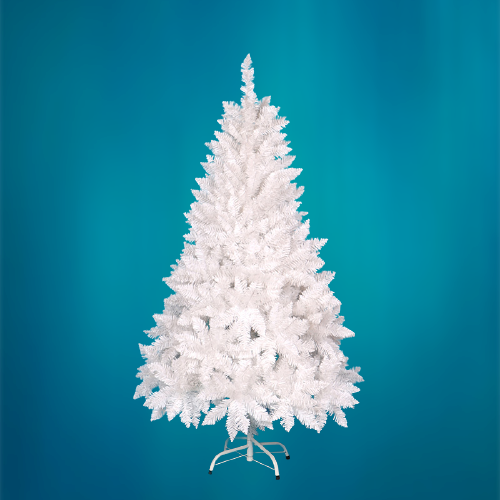 Abaseen 6ft White Christmas Tree, Indoor Christmas Tree White Xmas Tree