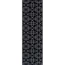 Black Door Mat Indoor - Washable Nonslip Abaseen ( 5mm )