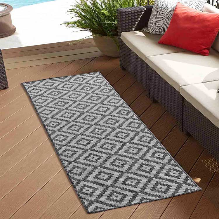 Sky Grey Rugs For Living Room By Abaseen