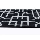 Black Door Mat Indoor - Washable Nonslip Abaseen ( 5mm )