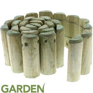 1.8 Wooden Garden Edging Roll