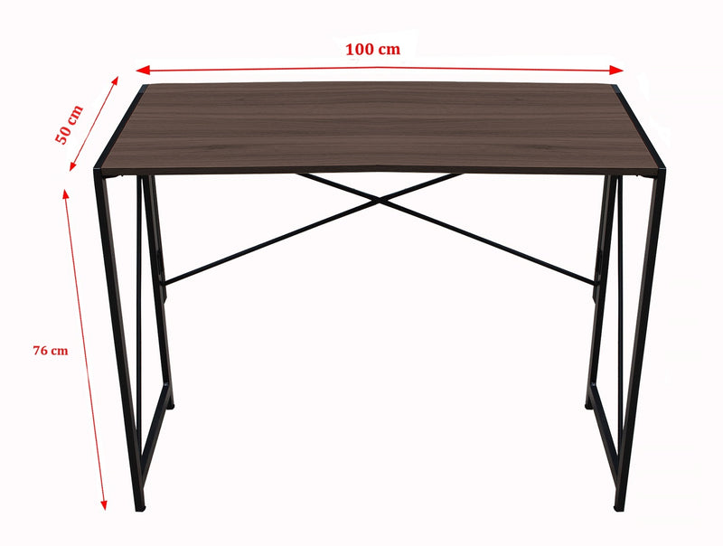 Abaseen Corner Table For Computer, No Assembly Required Foldable & Portable