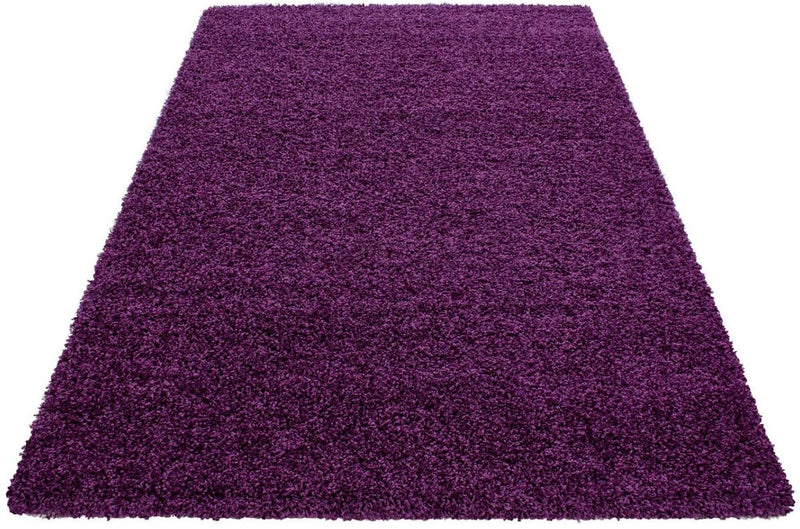 Abaseen Purple Large Rugs Washable Bedroom Rugs