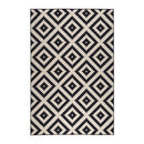 Abaseen ® LAPPLJUNG RUTA - Large Rugs, Black And White Rugs