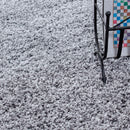 Abaseen High Pile Propylene Silver and Grey Rugs Available in 5 Sizes & Different Colors 